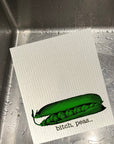 Bitch, Peas Dishcloth Set