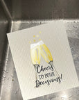 Cheers To Pour Decisions Dishcloth Set