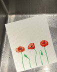 Poppies Dishcloth Set