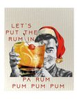 Put The Rum In Dishcloth Set
