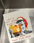 Put The Rum In Dishcloth Set