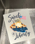 Sweet Land of Liberty Dishcloth Set