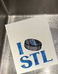 St Louis Puck Dishcloth Set