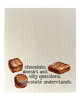 Chocolate Doesn't Ask Dishcloth Set