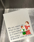 My Son Dishcloth Set