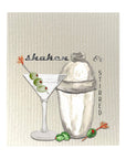 Shaken Or Stirred Dishcloth Set