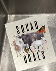 Squad Goals Dishcloth Set
