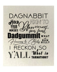 Sassy Southern Saying Dishcloth Set