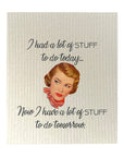 Stuff To Do Dishcloth Set