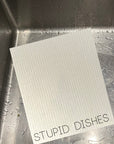 Stupid Dishes Dishcloth Set