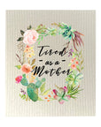 Tired As A Mother Dishcloth Set