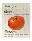 Tomato is a Fruit Dishcloth Set