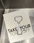Take Your Top Off Dishcloth Set