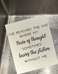 Train Of Thought Dishcloth Set