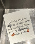 Type Of Wife Dishcloth Set