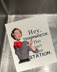 Trainwreck Dishcloth Set