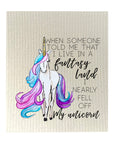 Fell Off My Unicorn Dishcloth Set