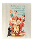 Father You Are The World Dishcloth Set
