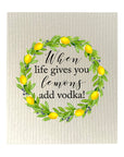 Add Vodka Bio-degradable Dishcloth Set