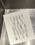 Rough Week Dishcloth Set