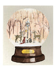 Snow Globe Animals Dishcloth Set