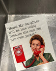 Zip Her Own Jacket Dishcloth Set