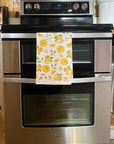 Lemon Collage Kitchen Towel