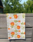 Orange Collage All Over Print Kitchen Towel