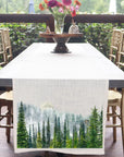 Cabin in the Woods Table Runner