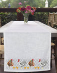 Running Chickens Table Runner