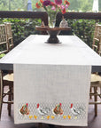 Running Chickens Table Runner