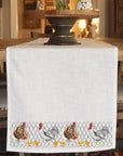 Running Chickens Table Runner