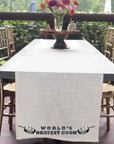 World's Okayest Cook Table Runner