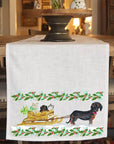 Dog Sled Table Runner
