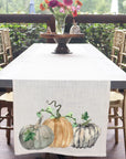 Farmhouse Pumpkins Table Runner