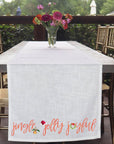 Jingle Jolly Joyful Table Runner