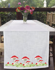 Mushrooms in a Row Table Runner