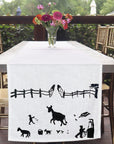 Ralph Moberly Animals Table Runner