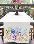 Wild Flowers Table Runner