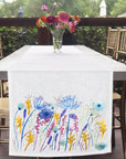 Wild Flowers Table Runner