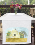 Yellow Barn Table Runner