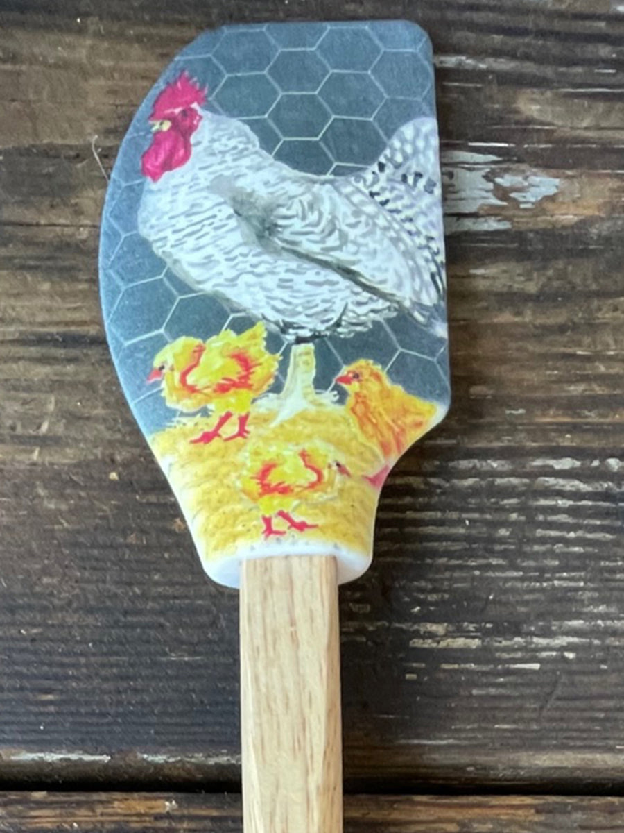 Chickens Silicone Spatula (LIMITED QUANTITIES)