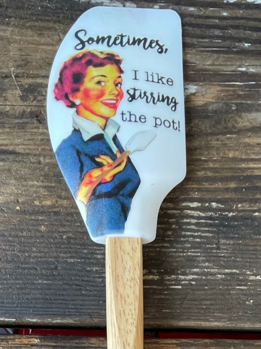 Stirring the Pot Silicone Spatula (LIMITED QUANTITIES)