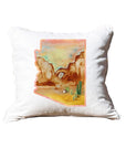 Watercolor State Pillows