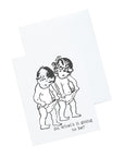 Vintage Baby Stationery and Notecard Set