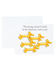 Balloon Animal Birthday Party Stationery and Notecard Set