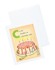 Children's Birthday Stationery and Notecard Set