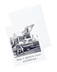 Vintage Dad Stationery and Notecard Set