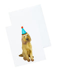 Dog Birthday Party Stationery and Notecard Set