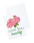Flowers Stationery Set and Notecard Set